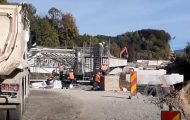 Stadiul lucrărilor pe Secțiunea 3 a Autostrăzii Sibiu-Pitești Secțiunea 3 a Autostrăzii Sibiu-Pitești/ Sursă foto: captură video Cristian Pistol