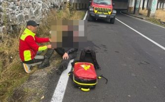 accident Transfăgărășan motociclist
