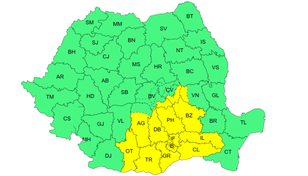 anm hartă vreme