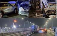 Accident grav pe A1