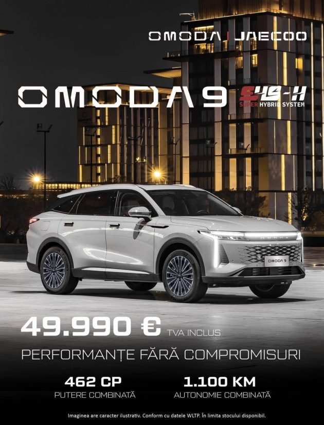 OMODA 9 Super Hybrid (SHS) la Eurial