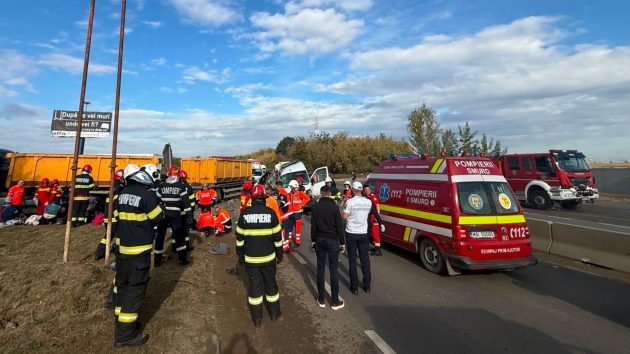 accident DN 7 Buftea