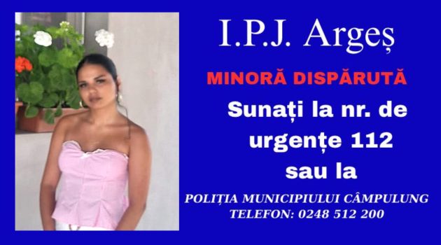 fată 17 ani disparuta 