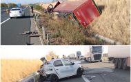Accident pe A1