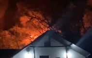 TIR a luat foc Dedulești