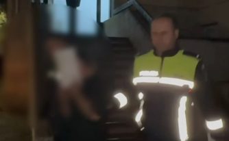 bărbat prins atac ștefanești pompieri