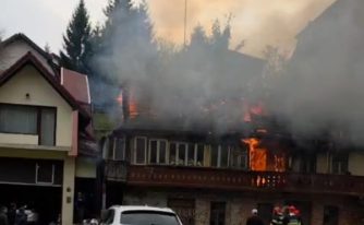 incendiu Bran