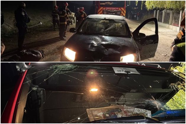 Incident grav la Ștefănești. Pompier rănit