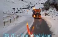 Zăpadă pe Transfăgărășan