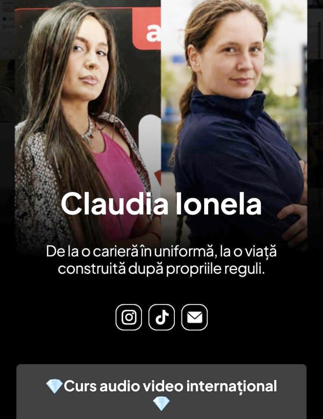 jandarmerita Claudia Ionela