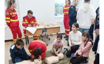 Moșoaia elevi prim ajutor