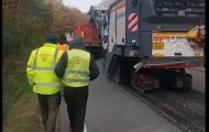 Lucrări de asfaltare pe DN 7 Piteşti – Râmnicu Vâlcea